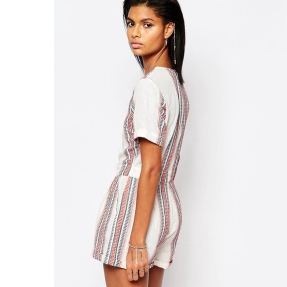 REVOLVE Tularosa Balboa Playsuit in Beatnik Stripe - Picture 2 of 7